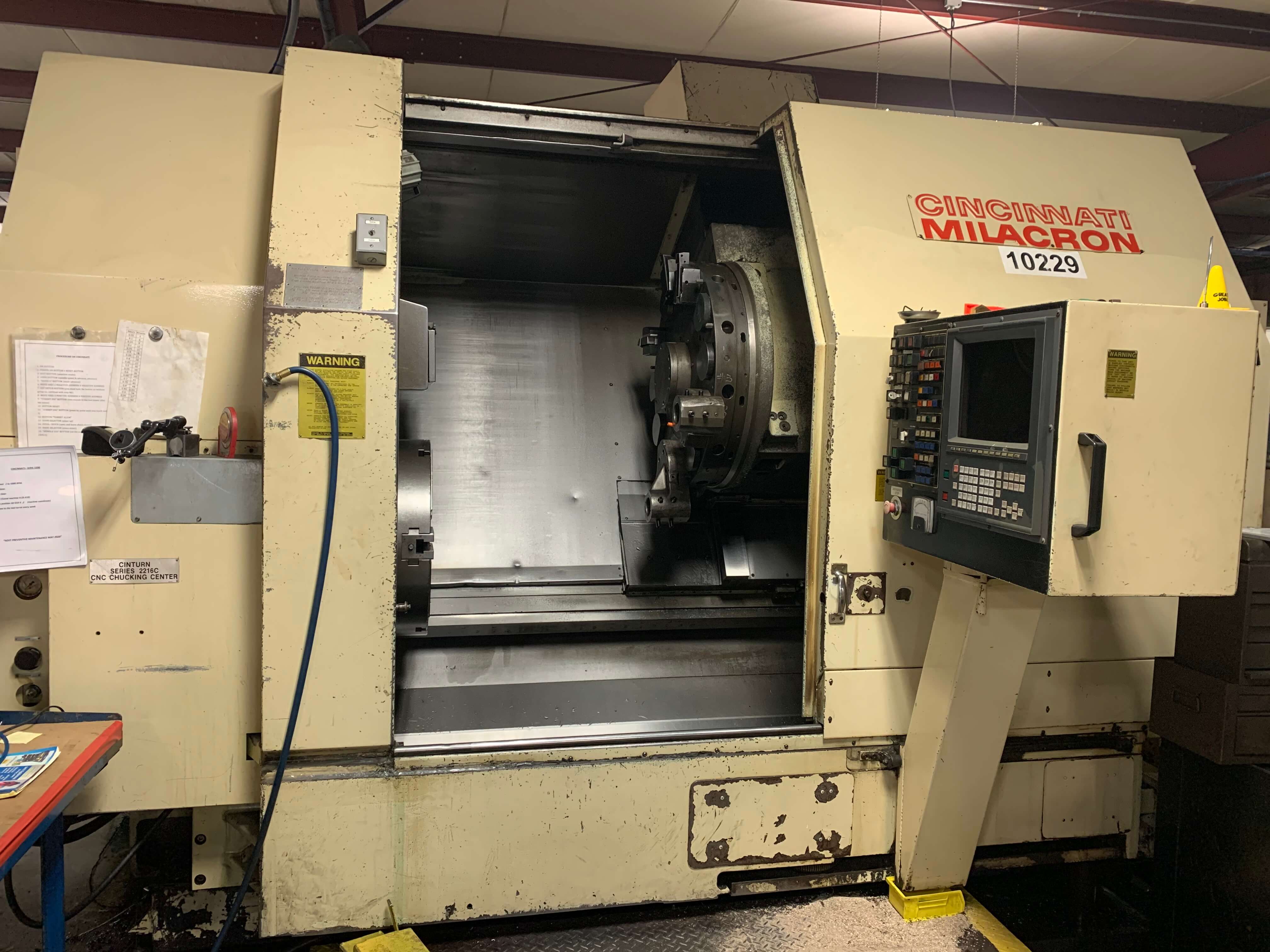 Cincinnati 2216C cnc lathe