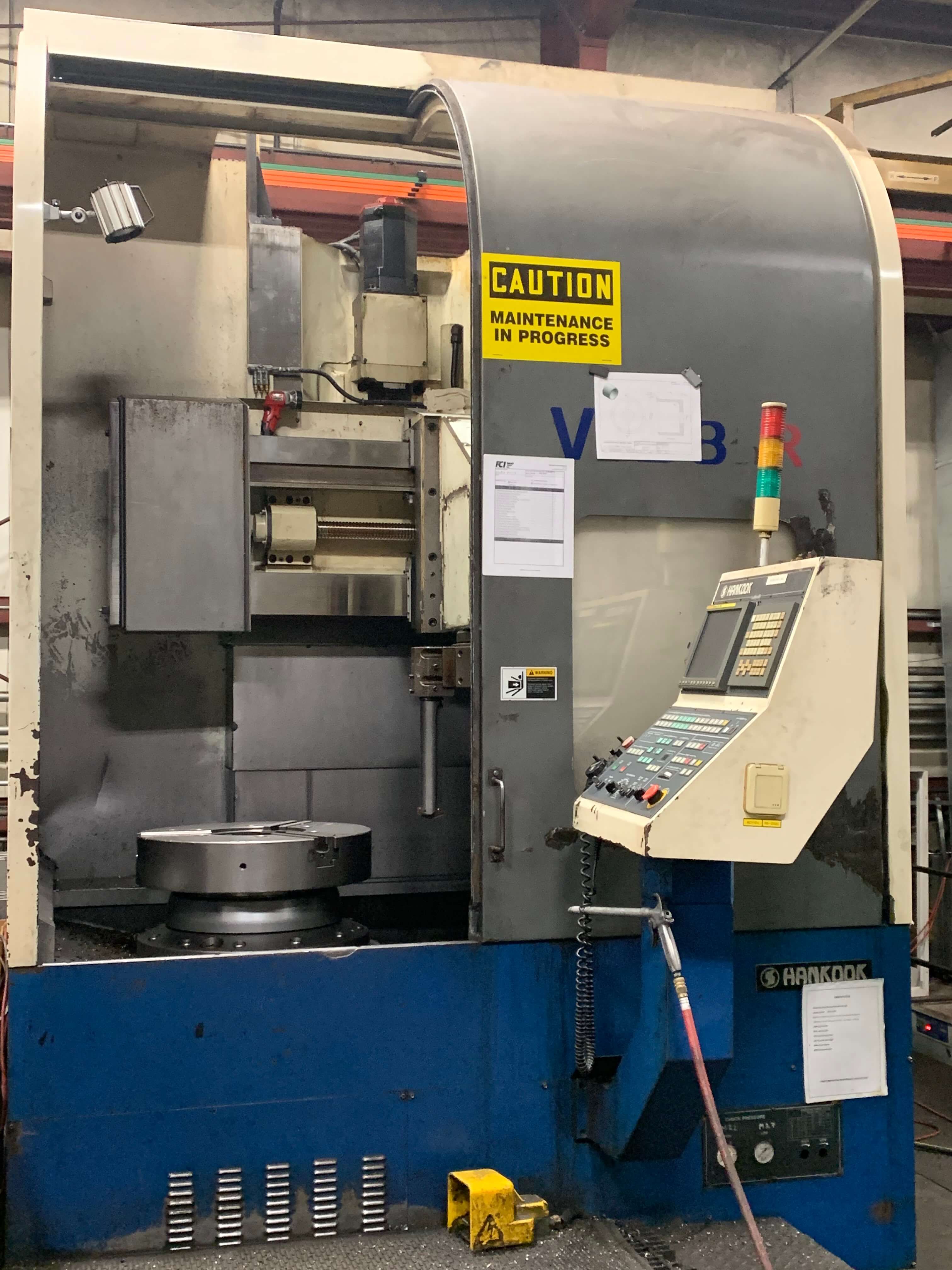 Hankook VTB-85R vertical turret lathe