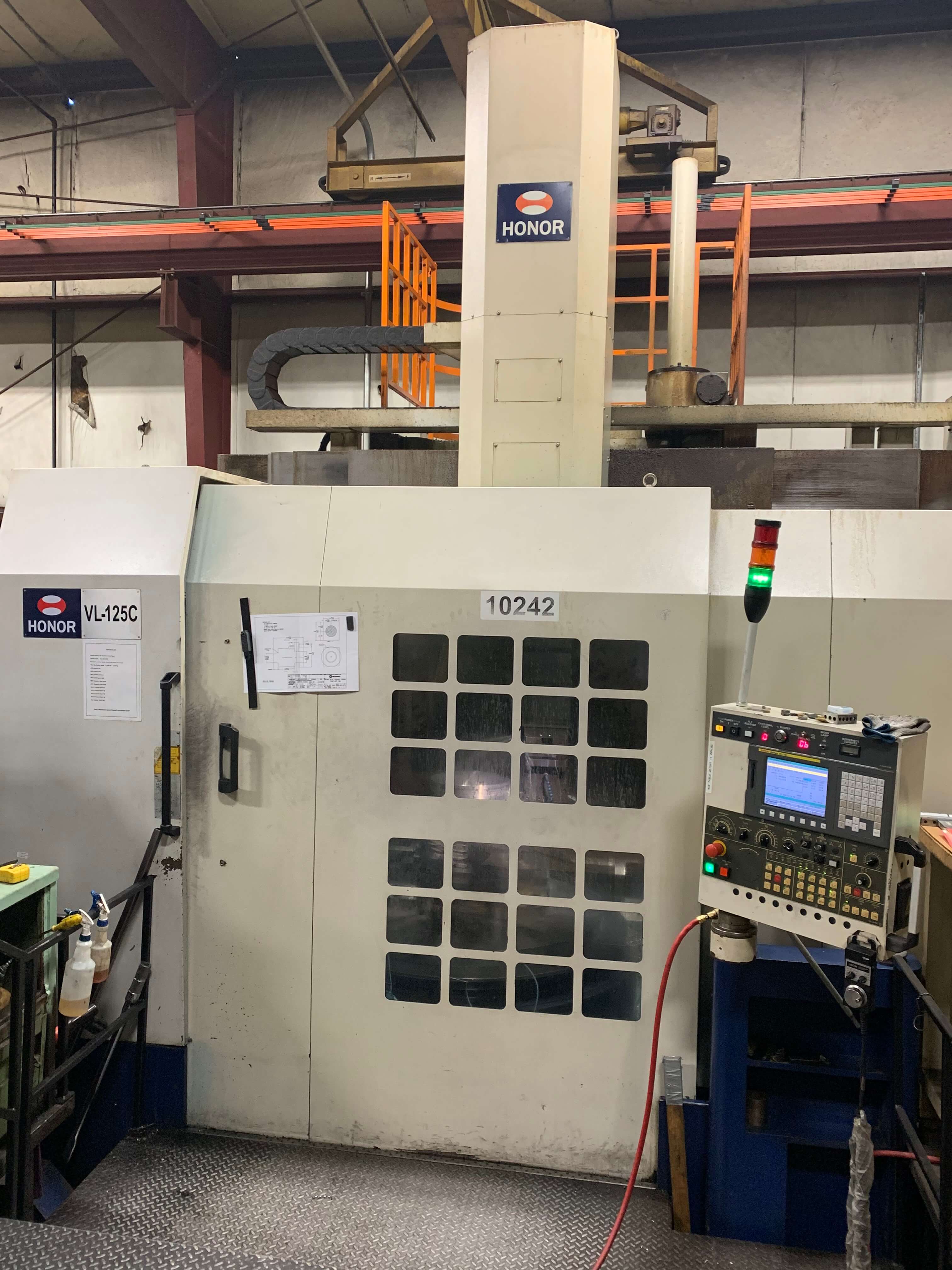 Honor VL-125C vertical turret lathe