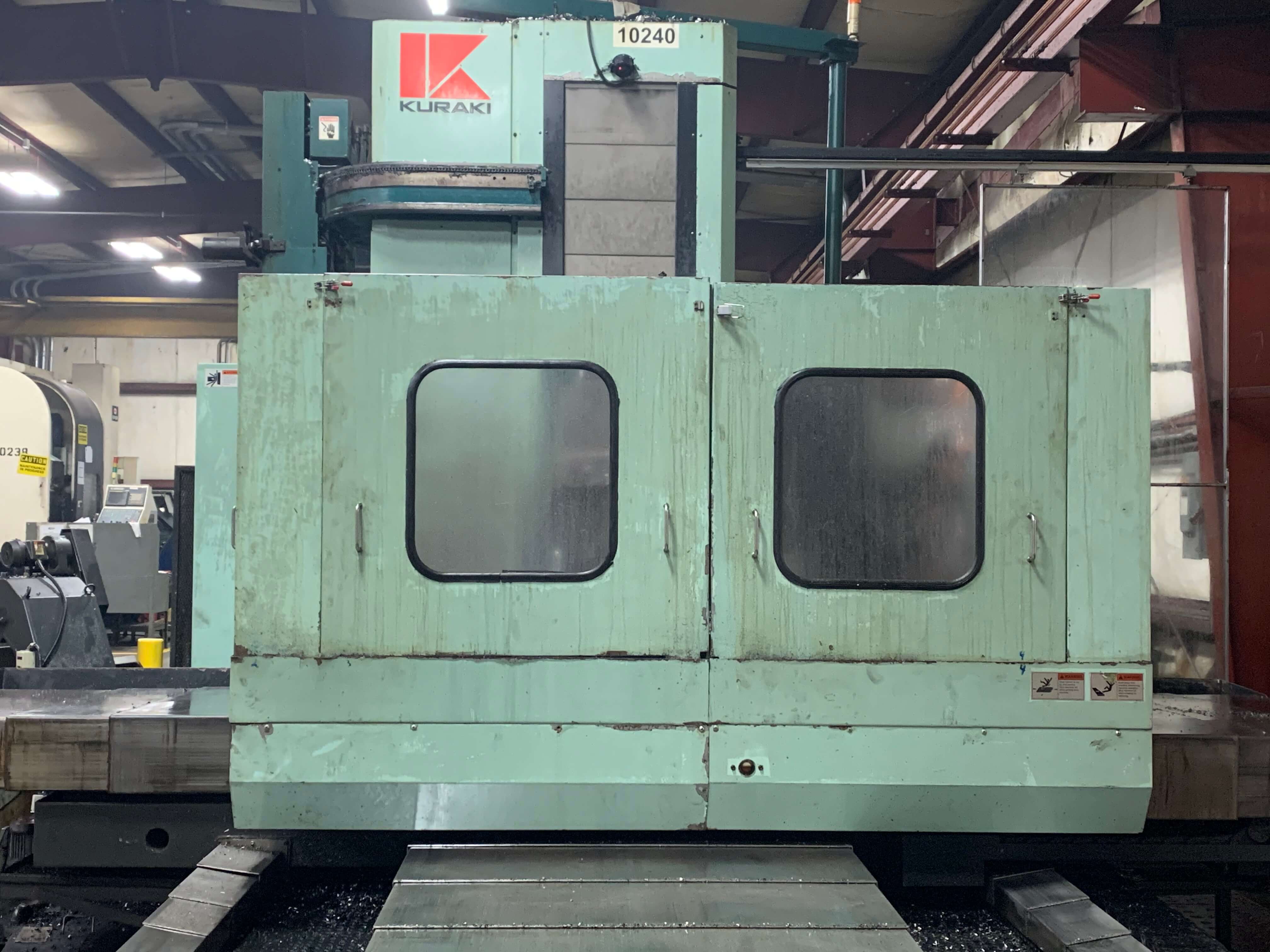 Kuraki KBT-11A horizontal boring mill