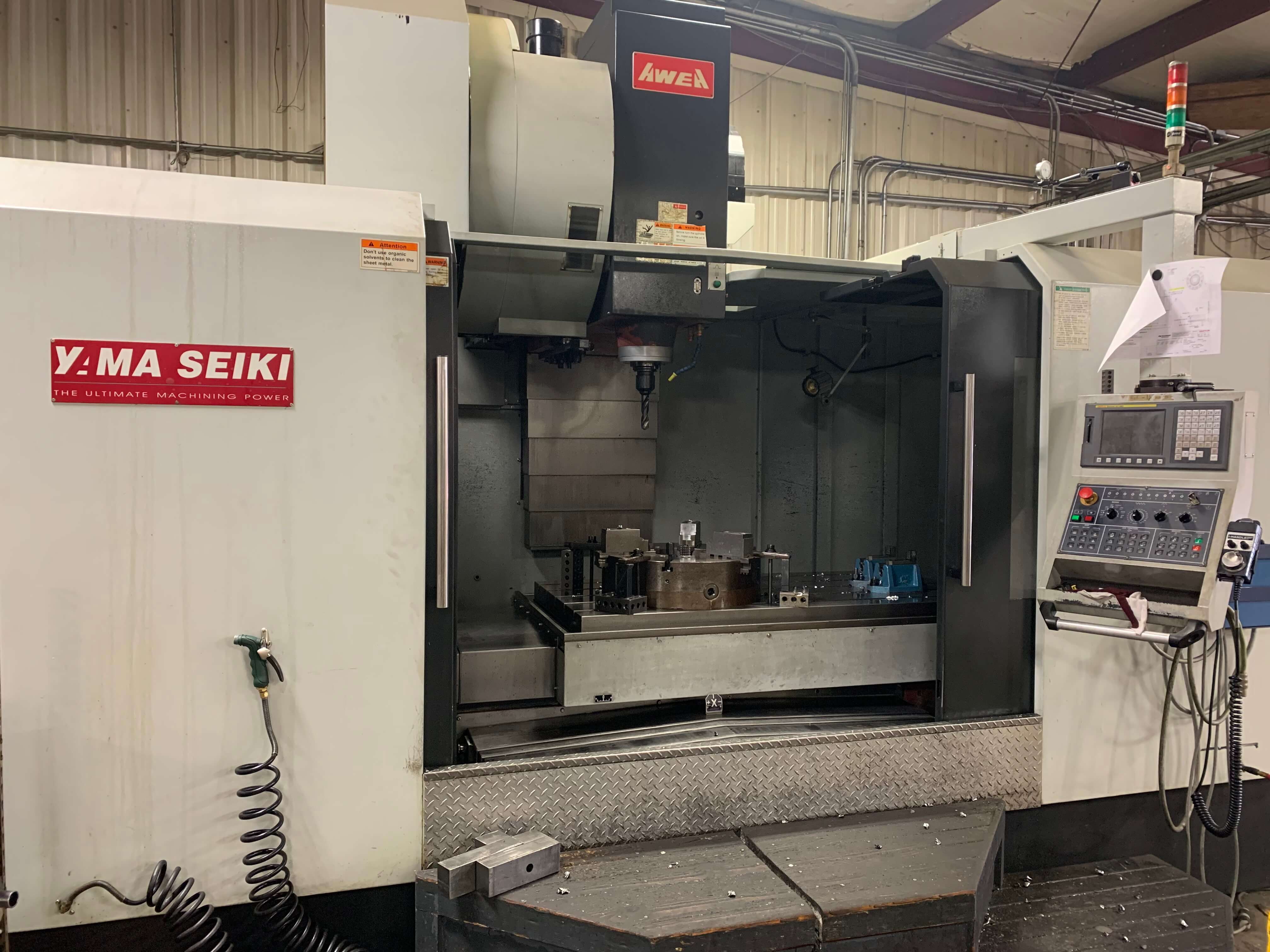 Yama Seiki BM-1600 vertical machining center