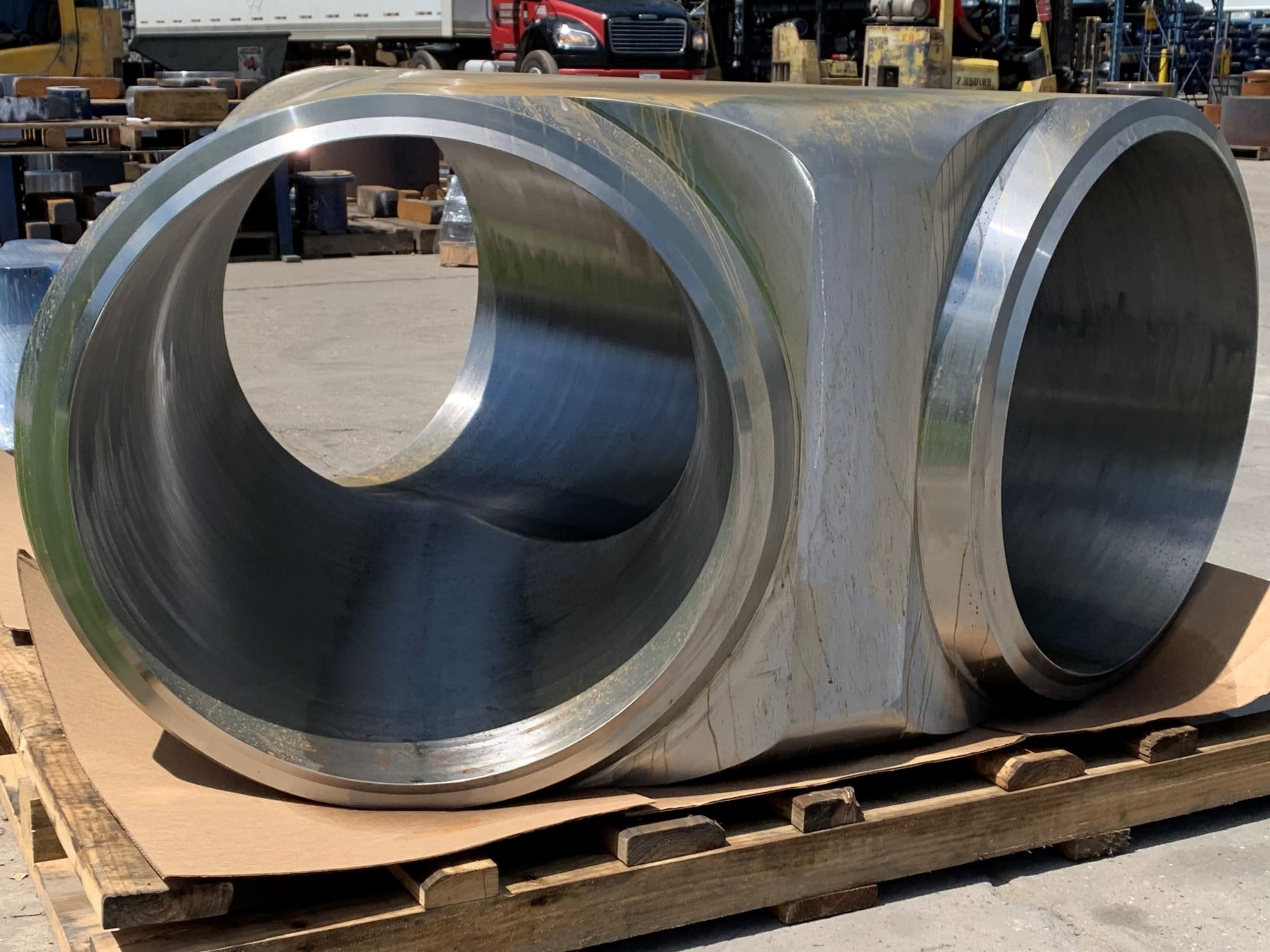 A machined heavy-wall lateral